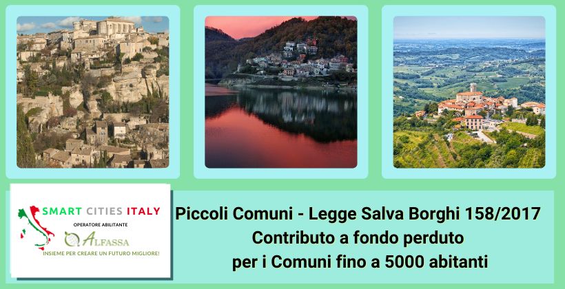 Piccoli Comuni Legge Salva Borghi